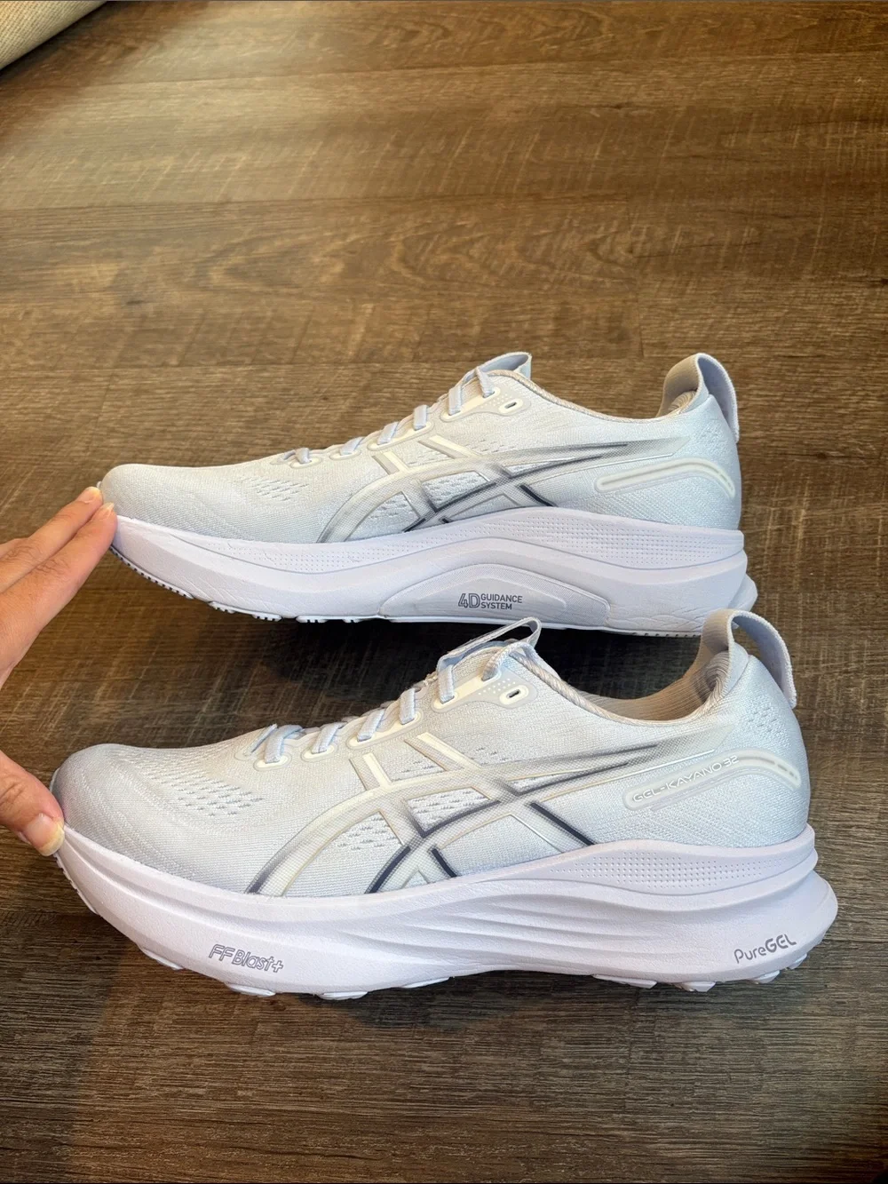 Asics Gel-Kayano 32 Running Shoes Women's 12 Blue Fade/Indigo Fog READ
